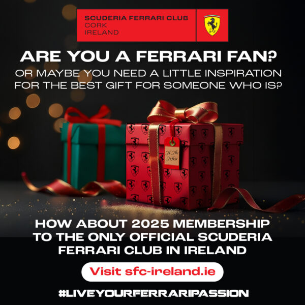 Scuderia Ferrari Ireland Fan Club Gift Membership 2025